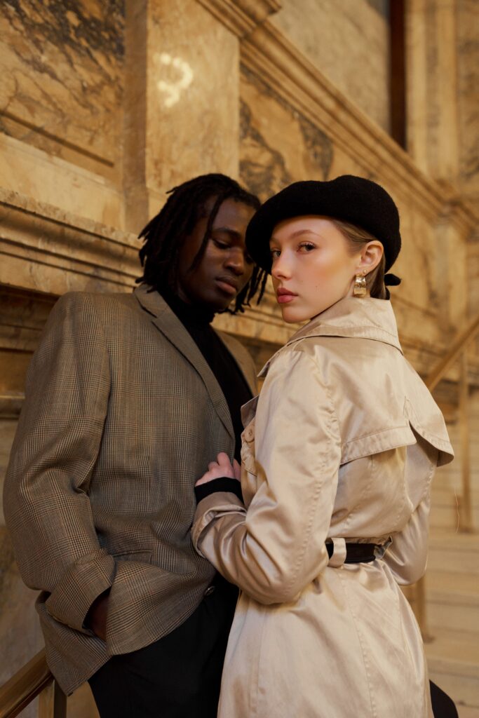 Editorial engagement photos in Boston