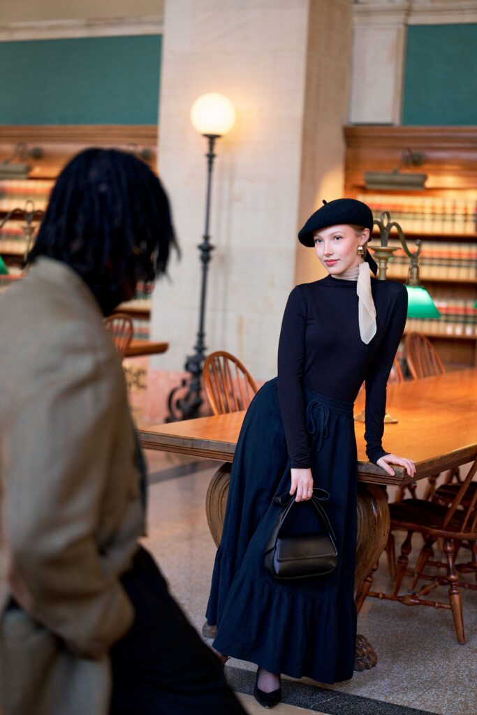 Bates Hall engagement photos in Boston