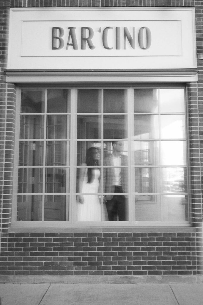 Bar 'Cino wedding rehearsal in Newport