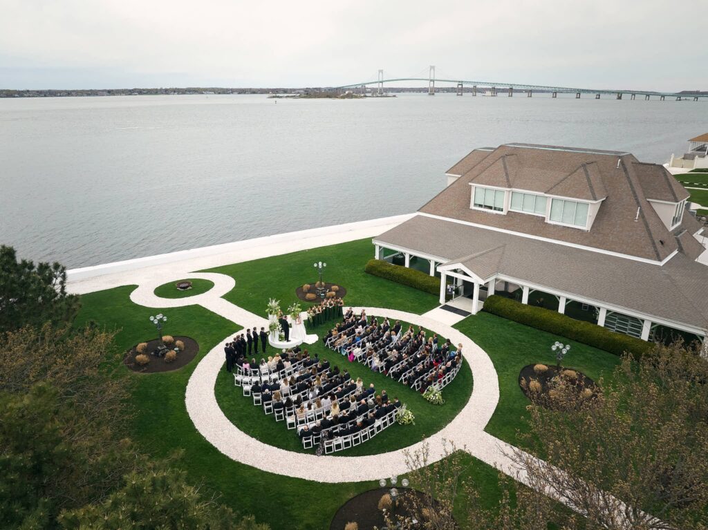 Coastal Newport wedding at Belle Mer, Rhode Island
