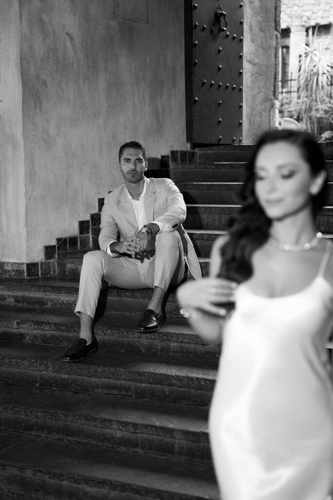 Hammond Castle New England engagement session
