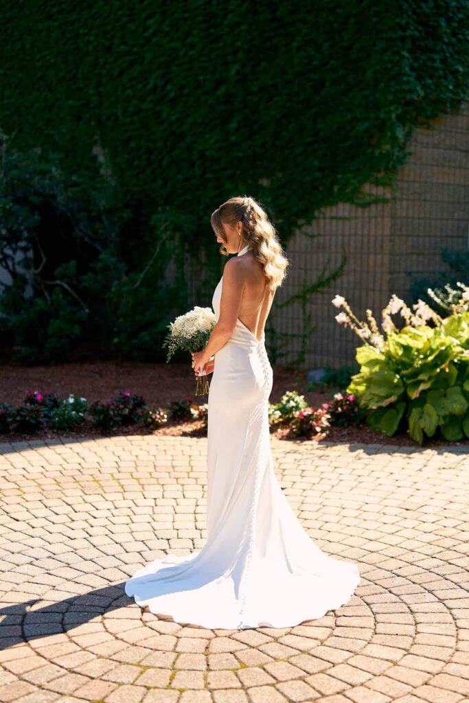 Bridal portrait at Hyatt Regency at Boston wedding